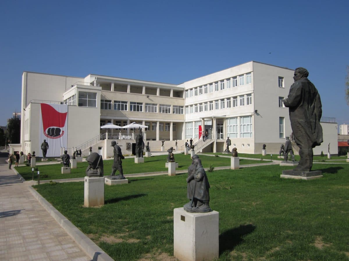 Museum of Socialist Art in Sofia, an outdoor sculpture park from the communist era
