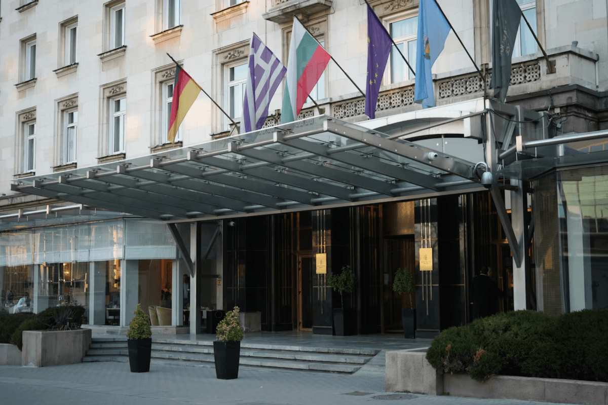 Sofia Balkan Palace hotel in central Sofia